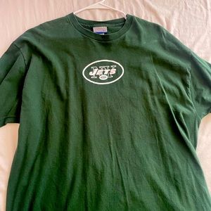 Brett Favre jets shirt vintage
